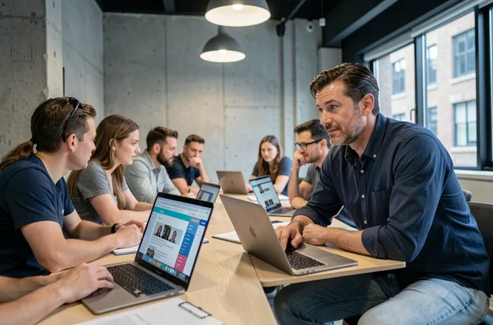 Atelier de formation Canva en présentiel pour apprendre à concevoir des newsletters marketing éligible au CPF